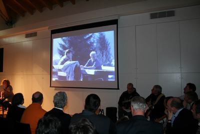 Un momento dell'incontro al LUX in ricordo di Fabio Saro