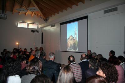 Un momento dell'incontro al LUX in ricordo di Fabio Saro