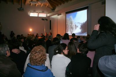 Un momento dell'incontro al LUX in ricordo di Fabio Saro