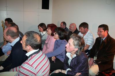 Un momento dell'incontro al LUX in ricordo di Fabio Saro