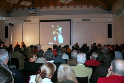 Un momento dell'incontro al LUX in ricordo di Fabio Saro