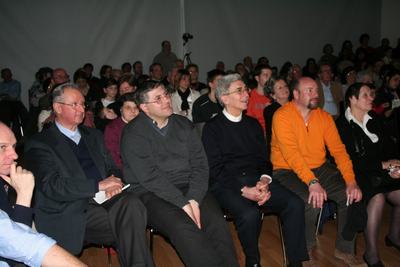 Un momento dell'incontro al LUX in ricordo di Fabio Saro